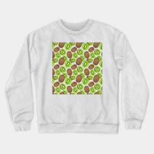 Kiwi pattern Crewneck Sweatshirt